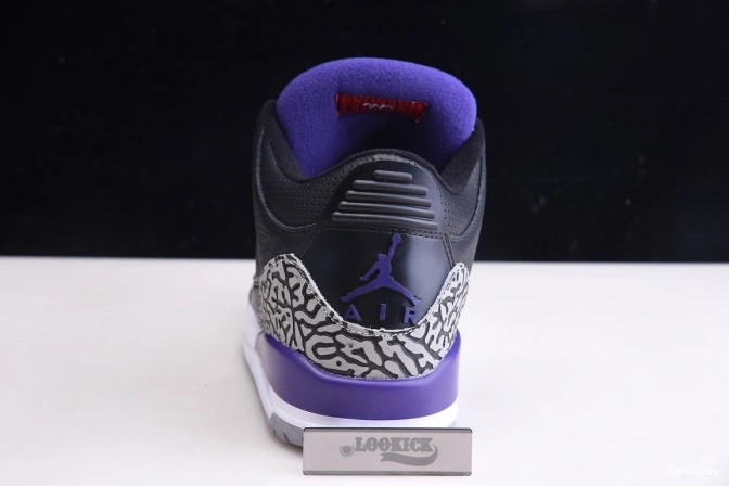 Black Air Retro Court CT8532-050 Purple 3 Jordan 0910